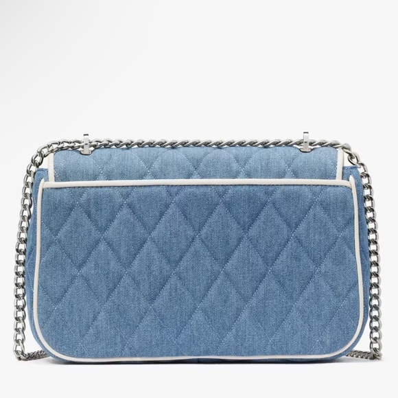 Kate Spade Carey Denim Medium Flap Shoulder Bag - Picture 5 of 12